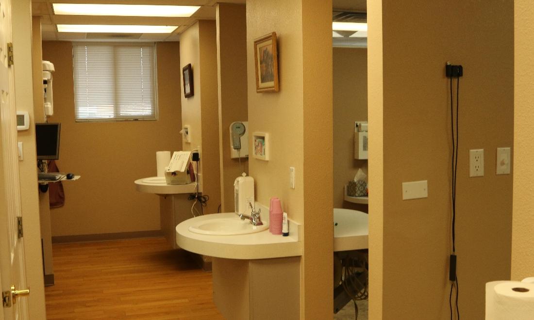 hallway in dental office | dentist farmington nm